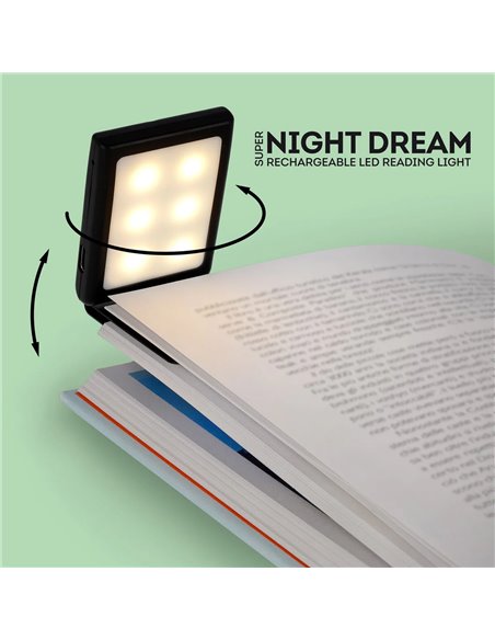 Lampe de Lecture LED Rechargeable - Super Night Dream - LEGAMI