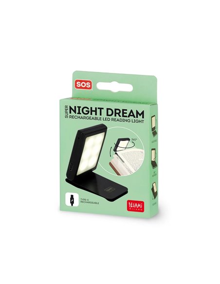 Lampe de Lecture LED Rechargeable - Super Night Dream - LEGAMI