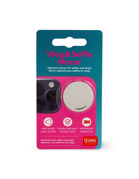 Miroir Adhésif pour Selfies et Vlog - Vlog & Selfie Mirror - LEGAMI