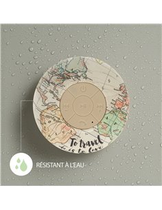 Haut-Parleur et Enceinte Bluetooth® Résistant à l’Eau Travel - Singing In The Shower - LEGAMI 2