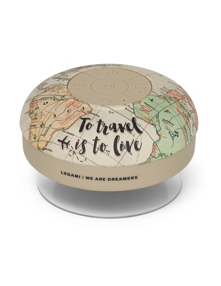 Haut-Parleur et Enceinte Bluetooth® Résistant à l’Eau Travel - Singing In The Shower - LEGAMI
