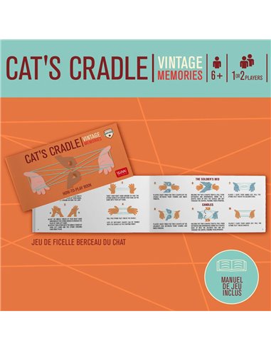 Jeu de Ficelle « Berceau du Chat » - Cat's Cradle - LEGAMI