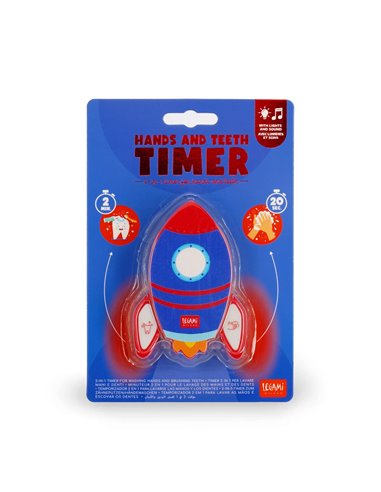 Minuteur 2 en 1 pour le Lavage des Mains et des Dents - Space - Hands and Teeth Timer - LEGAMI