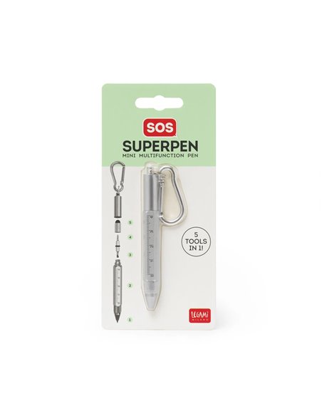 Mini Stylo Multifonction - SOS Superpen - LEGAMI