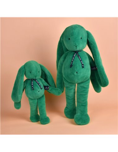Lapin Méloé 37cm - vert prairie - Mailou