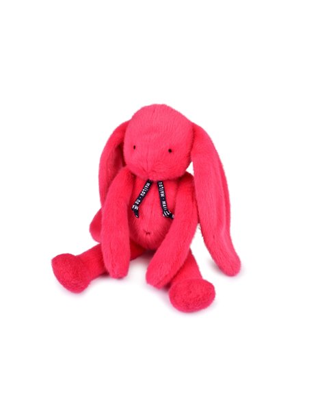 Lapin Méloé 37cm - fuchsia peps - Mailou