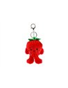 Porte clés plush FRESH MARKET - STELLA la fraise - itotal