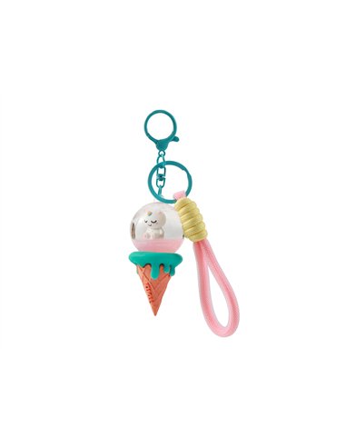 Porte-clés glace licorne - itotal