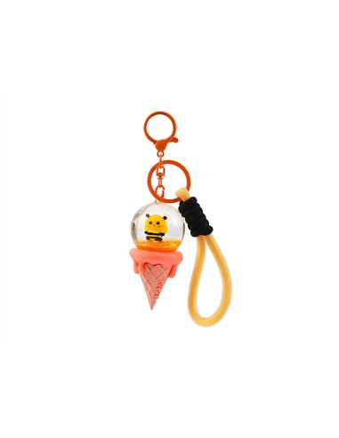 Porte-clés glace abeille - itotal