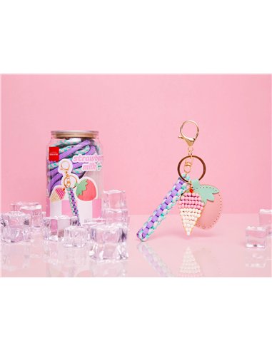 Kit juicy DIY canette créative strawberry milk - La petite épicerie