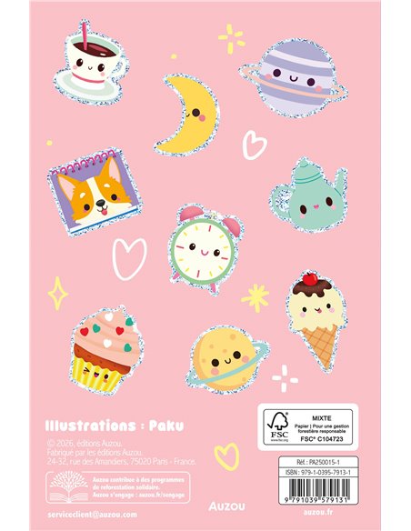 MON AGENDA KAWAII 2026-2027 - Auzou