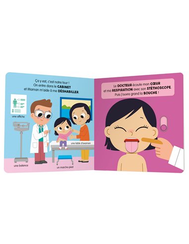 MON ANIM'AGIER - PREMIERS APPRENTISSAGES - JE VAIS CHEZ LE DOCTEUR- Auzou