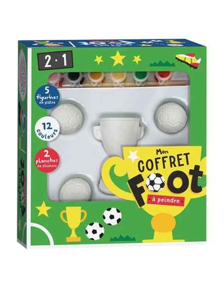 Mon coffret foot à peindre - 123 soleil