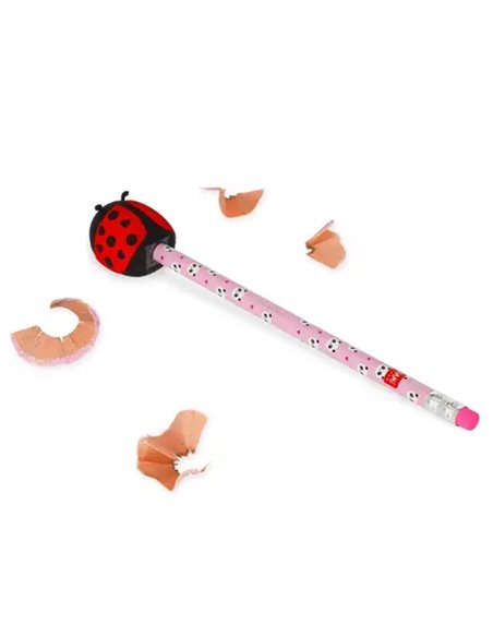 MINI FRIENDS - TAILLE-CRAYON - ladybug coccinelle - Legami