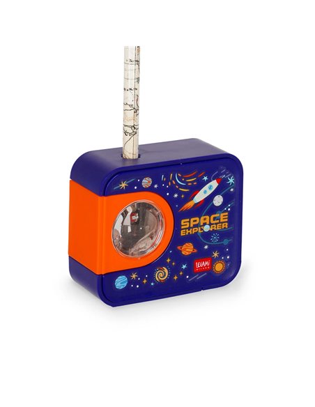 TOP OF THE TIP - TAILLE-CRAYON ÉLECTRIQUE - SPACE - Legami