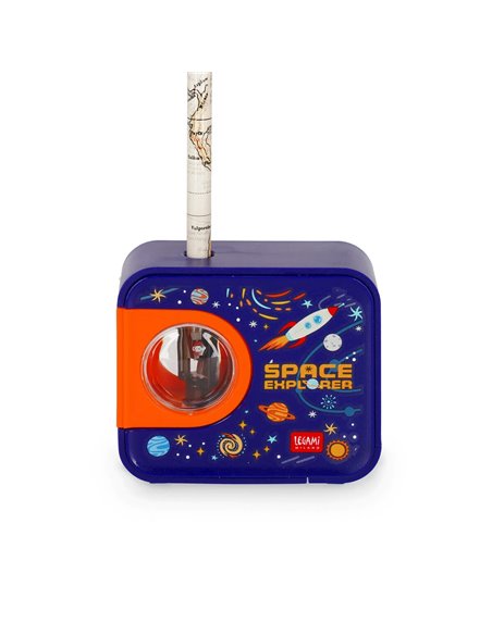 TOP OF THE TIP - TAILLE-CRAYON ÉLECTRIQUE - SPACE - Legami