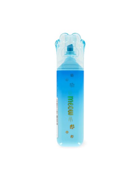 MEOW HIGHLIGHTERS - SURLIGNEUR - KITTY bleu - Legami
