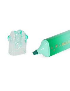 MEOW HIGHLIGHTERS - SURLIGNEUR - KITTY vert - Legami 2