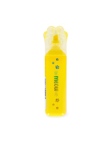 MEOW HIGHLIGHTERS - SURLIGNEUR - KITTY jaune - Legami