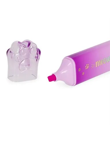 MEOW HIGHLIGHTERS - SURLIGNEUR - KITTY violet - Legami