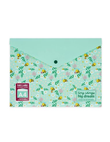 FOLD & ORDER - PETIT PORTE DOCUMENTS abeille - Legami