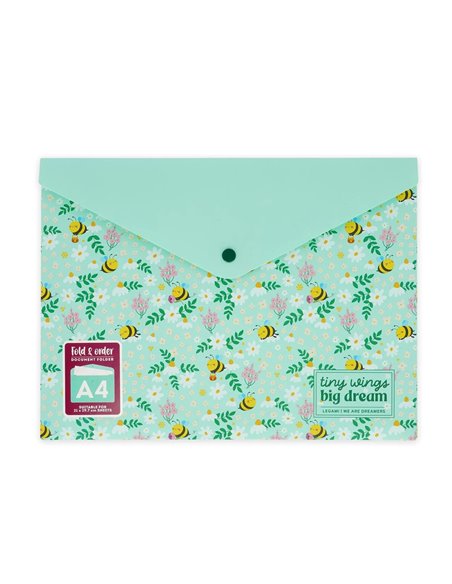 FOLD & ORDER - PETIT PORTE DOCUMENTS abeille - Legami