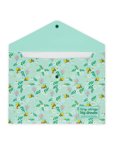FOLD & ORDER - PETIT PORTE DOCUMENTS abeille - Legami