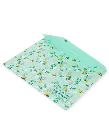 FOLD & ORDER - PETIT PORTE DOCUMENTS abeille - Legami