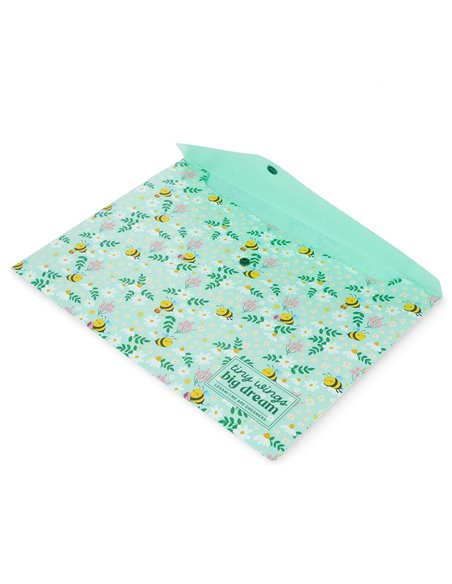 FOLD & ORDER - PETIT PORTE DOCUMENTS abeille - Legami