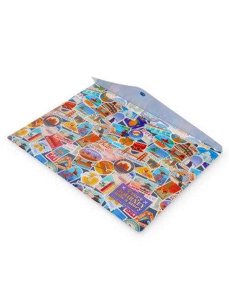 FOLD & ORDER - PETIT PORTE DOCUMENTS travel - legami