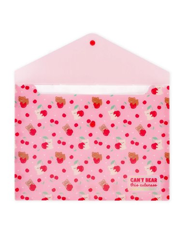 FOLD & ORDER - PETIT PORTE DOCUMENTS teddy bear - Legami