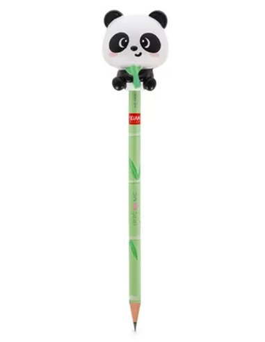SQUEEZIES - CRAYON AVEC ANTISTRESS - PANDA - Legami