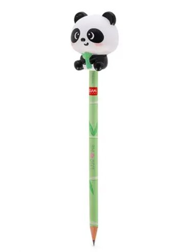 SQUEEZIES - CRAYON AVEC ANTISTRESS - PANDA - Legami