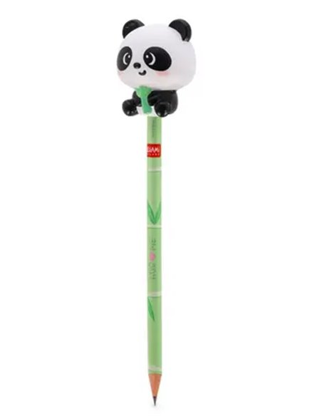 SQUEEZIES - CRAYON AVEC ANTISTRESS - PANDA - Legami