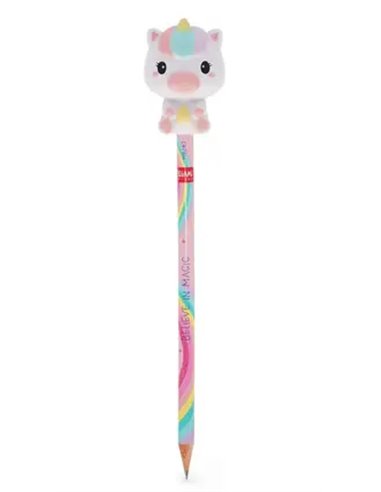 SQUEEZIES - CRAYON AVEC ANTISTRESS - UNICORN - Legami