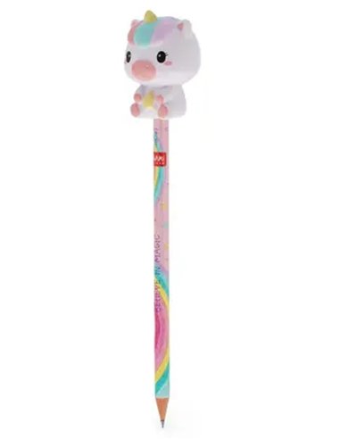 SQUEEZIES - CRAYON AVEC ANTISTRESS - UNICORN - Legami