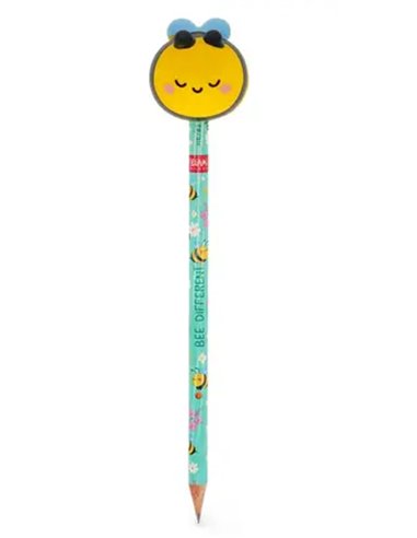 SQUEEZIES - CRAYON AVEC ANTISTRESS - BEE - legami