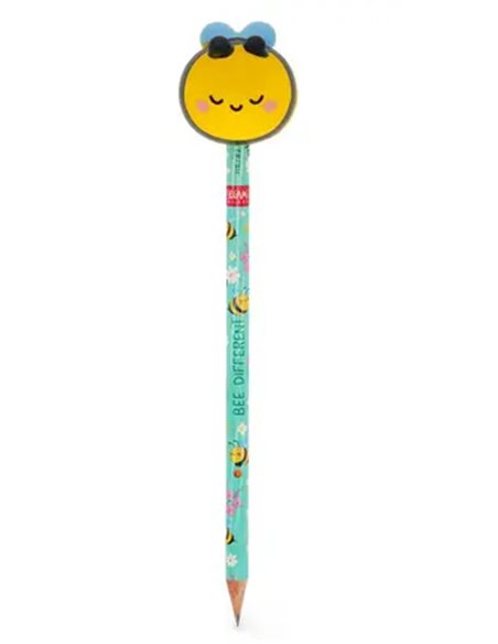 SQUEEZIES - CRAYON AVEC ANTISTRESS - BEE - legami