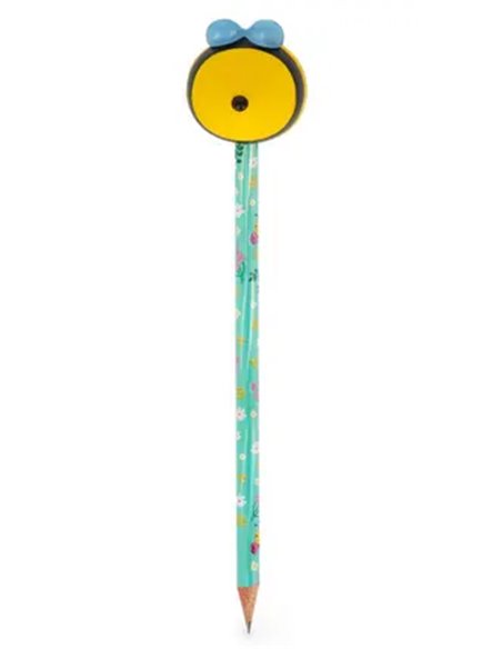 SQUEEZIES - CRAYON AVEC ANTISTRESS - BEE - legami