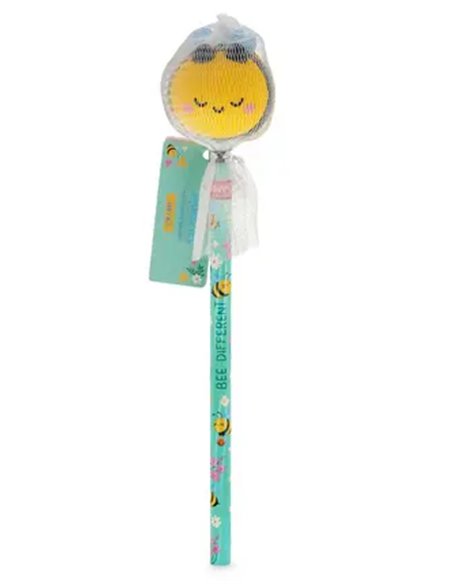 SQUEEZIES - CRAYON AVEC ANTISTRESS - BEE - legami