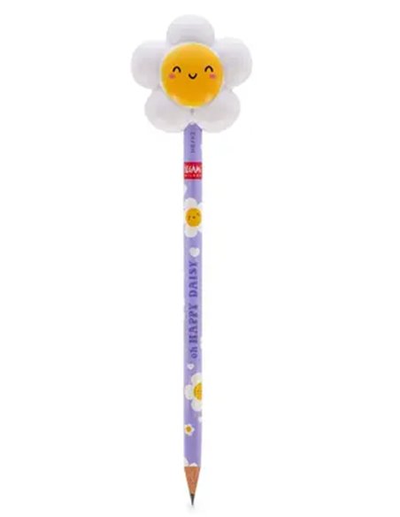 SQUEEZIES - CRAYON AVEC ANTISTRESS DAISY - Legami
