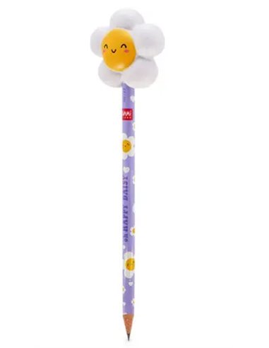 SQUEEZIES - CRAYON AVEC ANTISTRESS DAISY - Legami