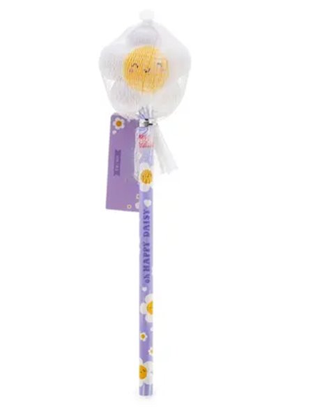 SQUEEZIES - CRAYON AVEC ANTISTRESS DAISY - Legami