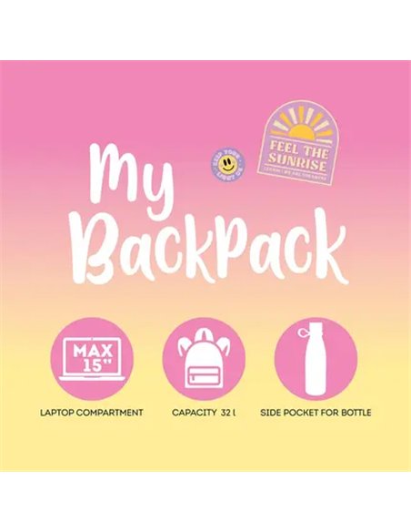 Sac à dos - My backpack - sunrise lover - LEGAMI
