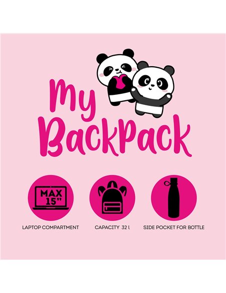 Sac à Dos - My Backpack - Panda - LEGAMI