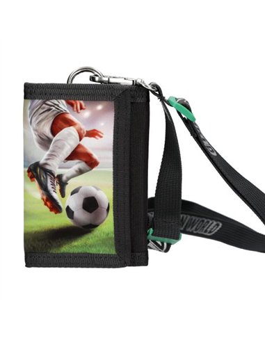 Action World Porte-monnaie foot