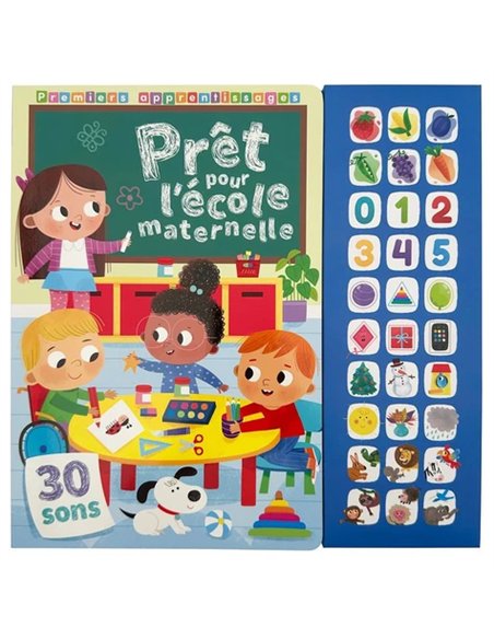 Prêt pour l'ecole maternelle 30 sons - 123 soleil