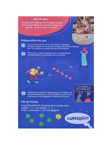 Jeu Lumios - boules lumineuses - Gigamic