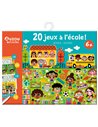 MA POCHETTE DE JEUX - 20 JEUX À L'ÉCOLE - Auzou