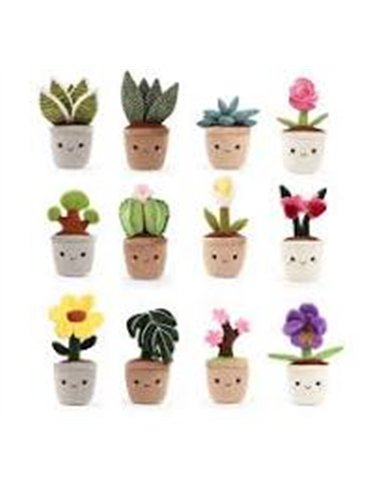 Peluche plantes jardin botanique 14cm - Keel toys